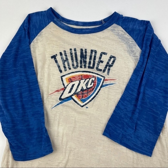 Majestic Threads Womens Tshirt Thunder Blue XL - Picture 3 of 6
